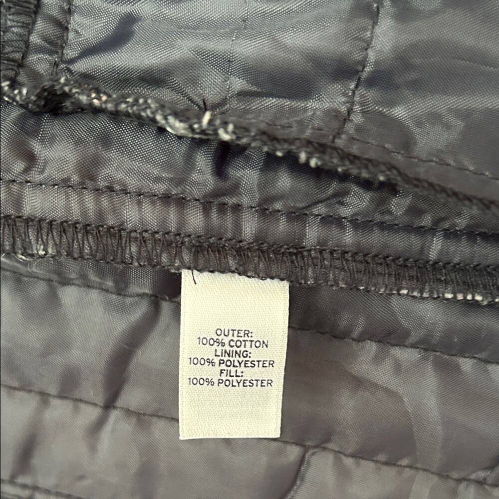Rubbish Quilted Cottagecore Blue Ditsy Calico Floral Open Front Jacket, Size XXS - Picture 12 of 15